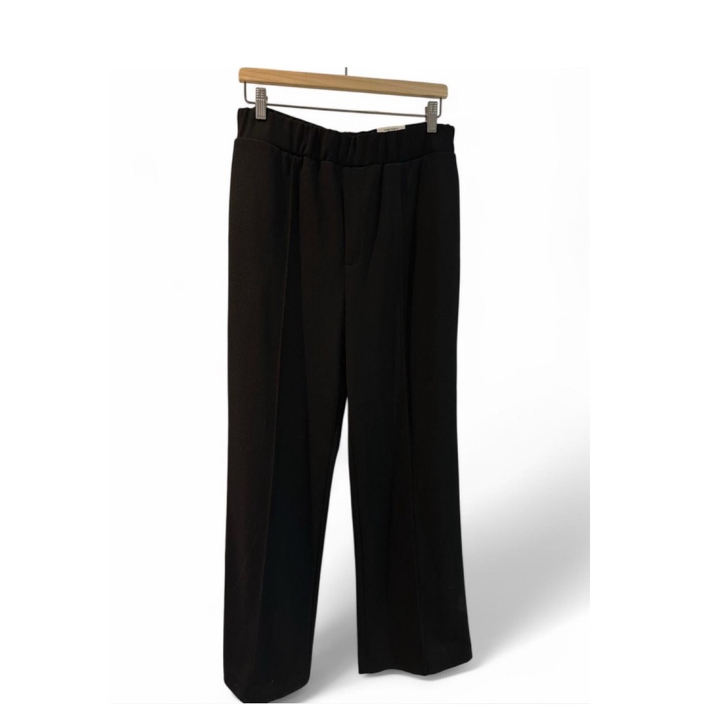 Black Wide-Leg Trousers